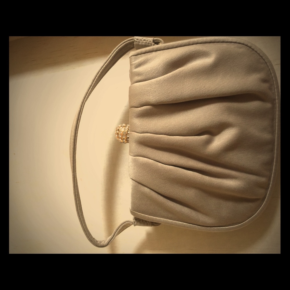 Talbots  Vintage Purse With Diamond Studded Clasp